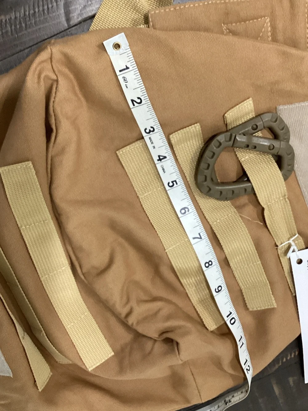 Tactical Tan Sling Backpack for Men